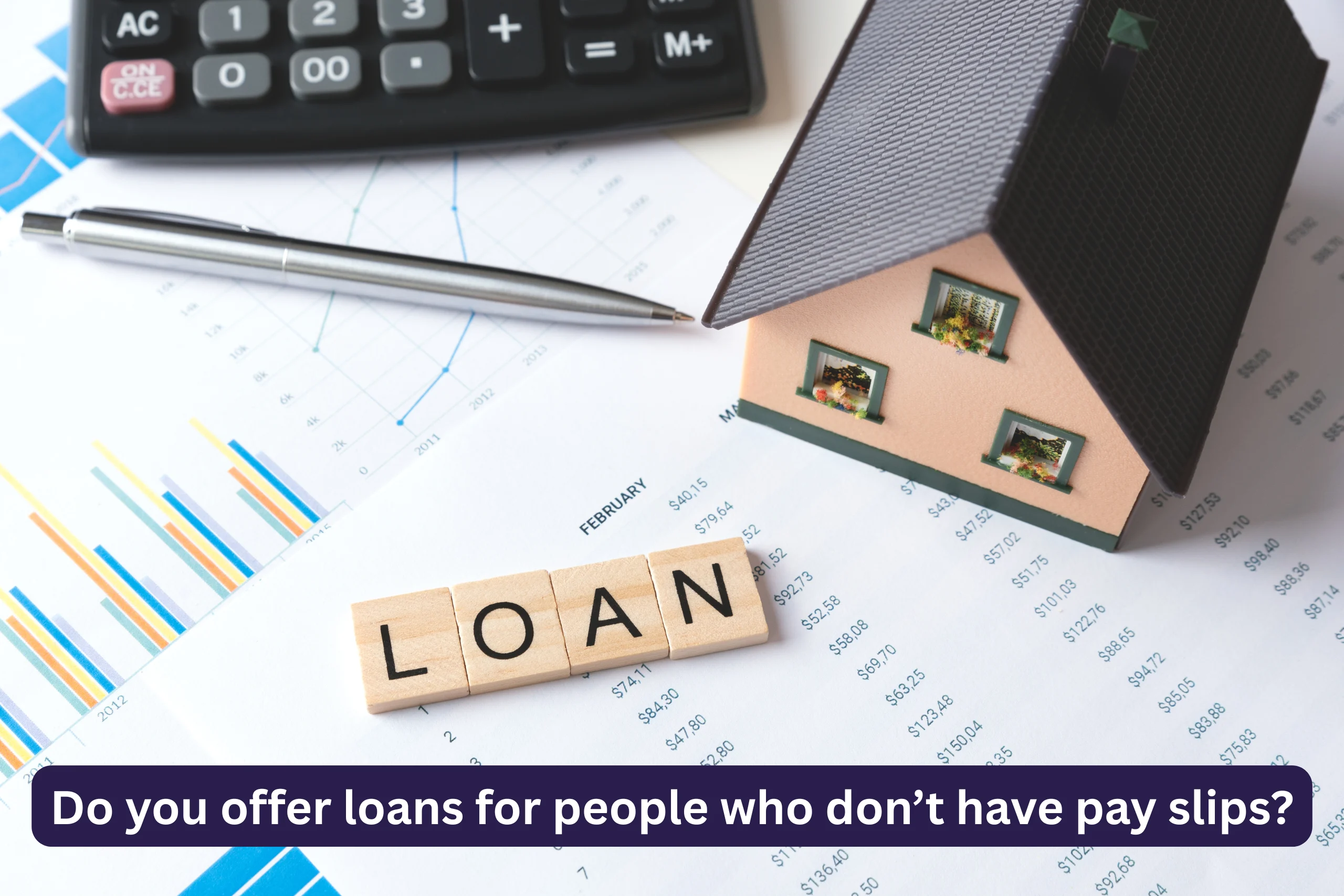 Do you offer loans for people who don’t have pay slips image